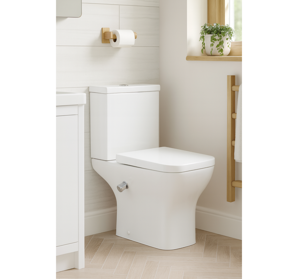 The Pureflow Essential Built-In Bidet Toilet