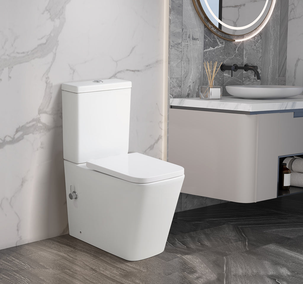 The Pureflow Elevate Built-In Bidet Toilet