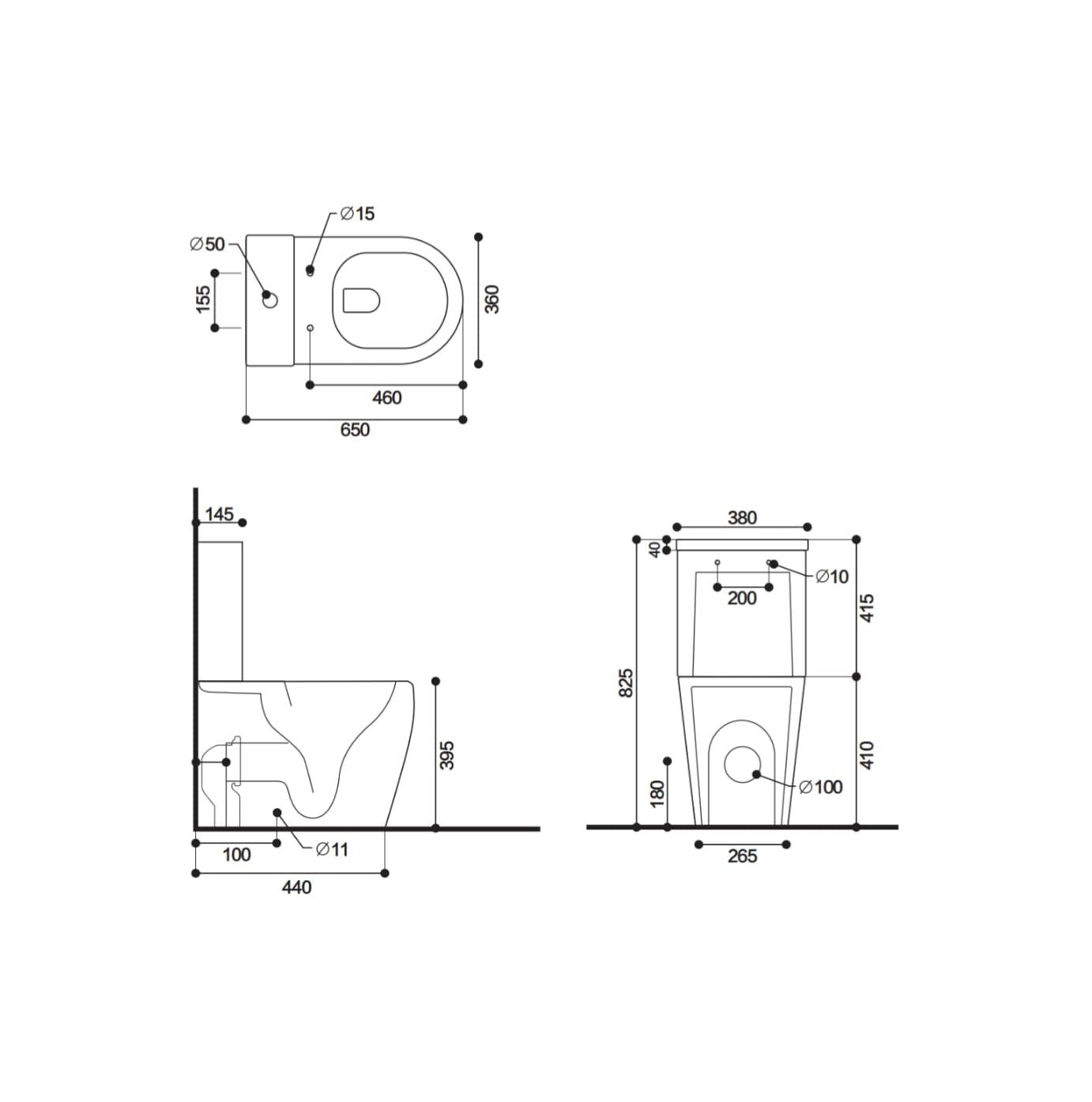 The Pureflow Signature Built-In Bidet Toilet
